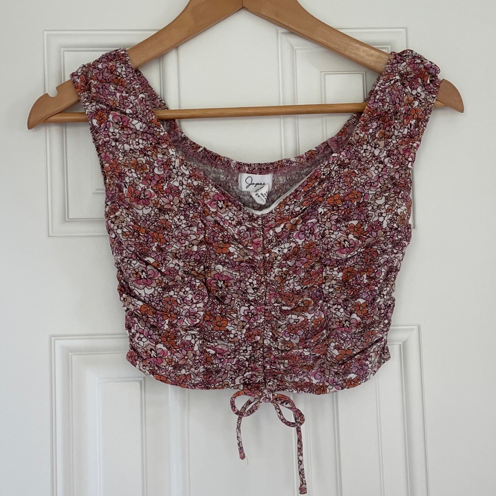 Japna Floral Crop Top